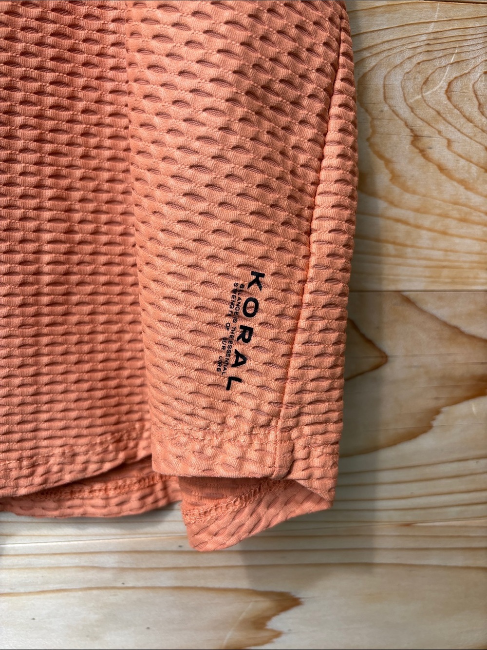 KORAL Textured Racerback Performance Tank | Medium - Picture 3 of 4